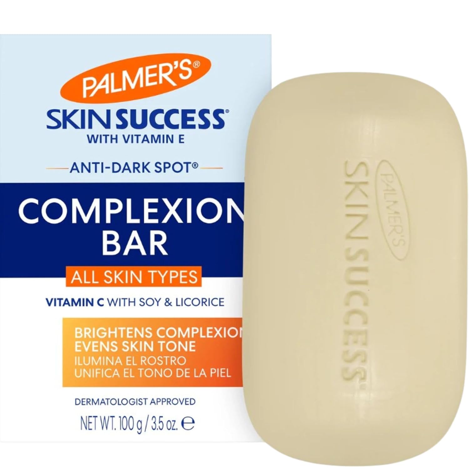 Palmers Skin Success Soap Eventone Complexion Bar 3.5oz (Value Pack of 6)