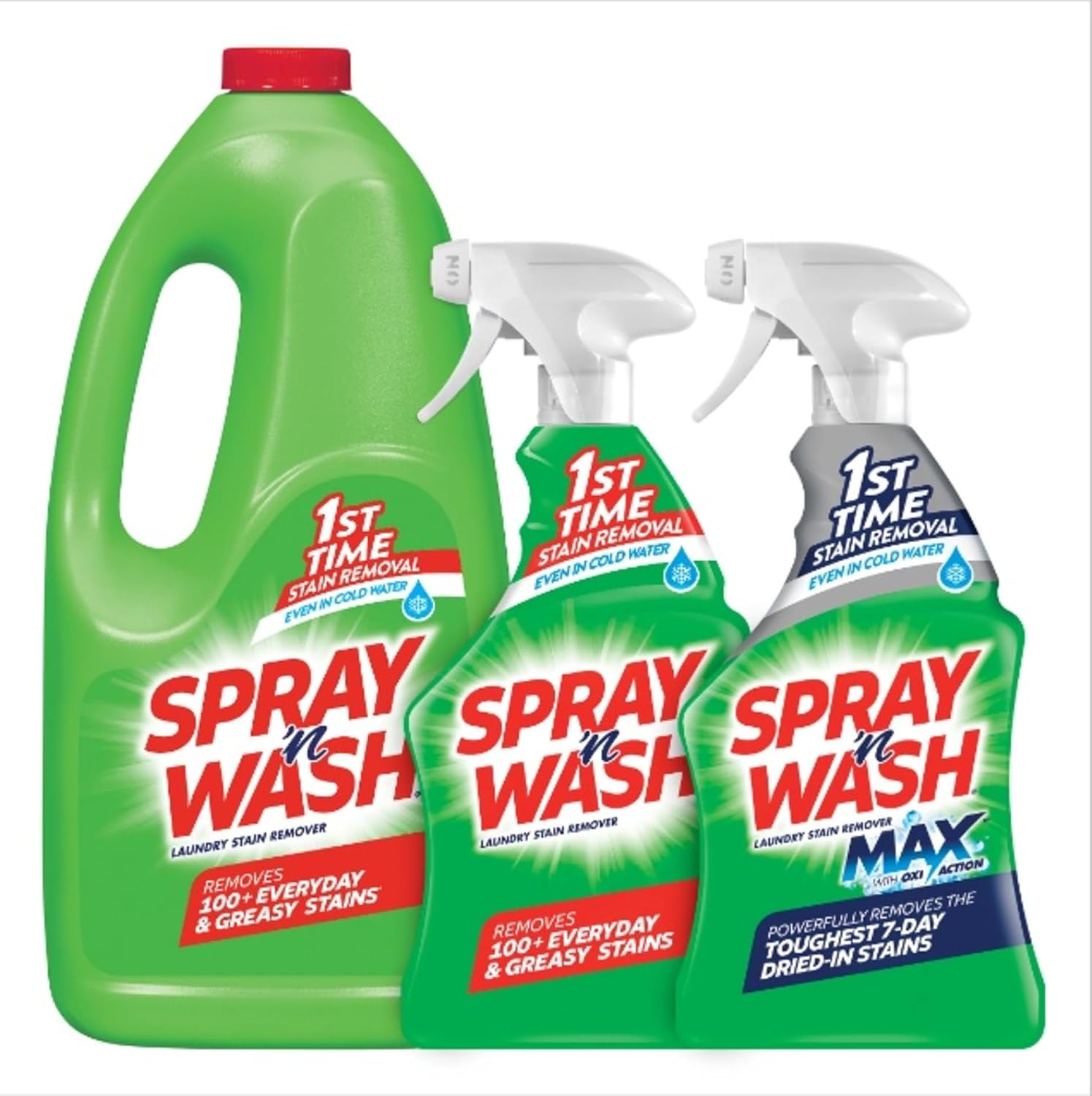 Spray N’ Wash Stain Remover Spray, Laundry Pre-Treat for Everyday Stains, 22oz
