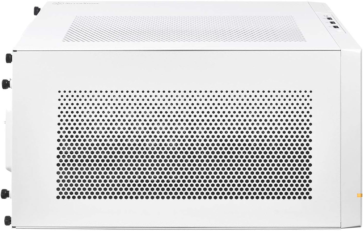 Silverstone Technology SUGO 14, SG14, Black, Mini-ITX Cube Chassis, Supports 3 Slot Full Length GPUs/ATX PSU / 240mm AIO, 4 Removable Panels