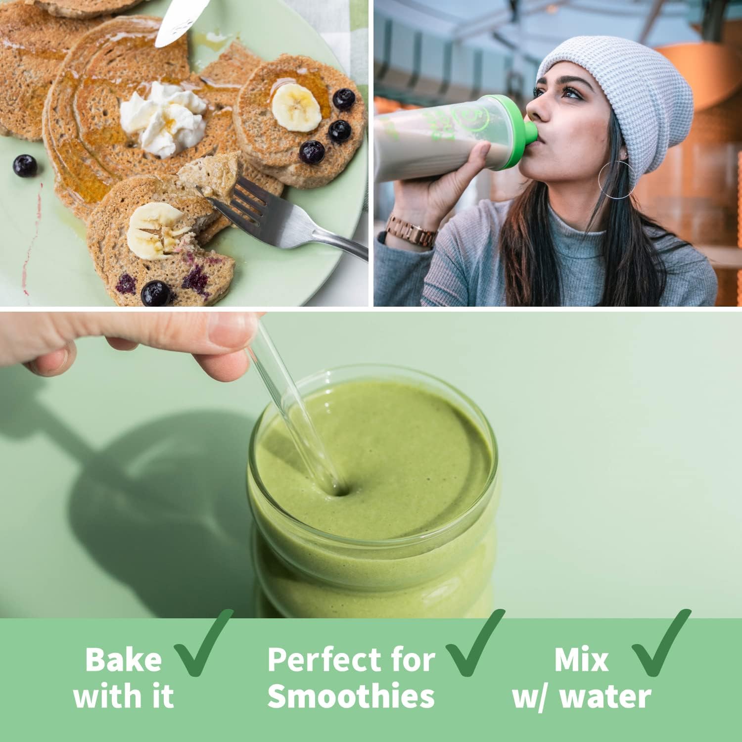 Sprout Living Organic Pumpkin Seed Protein Powder, Unflavored, 20 Grams of Plant Based Protein Powder Without Artificial Sweeteners, Non Dairy, Non-GMO, Vegan, Gluten Free (1 Pound, 14 Servings)
