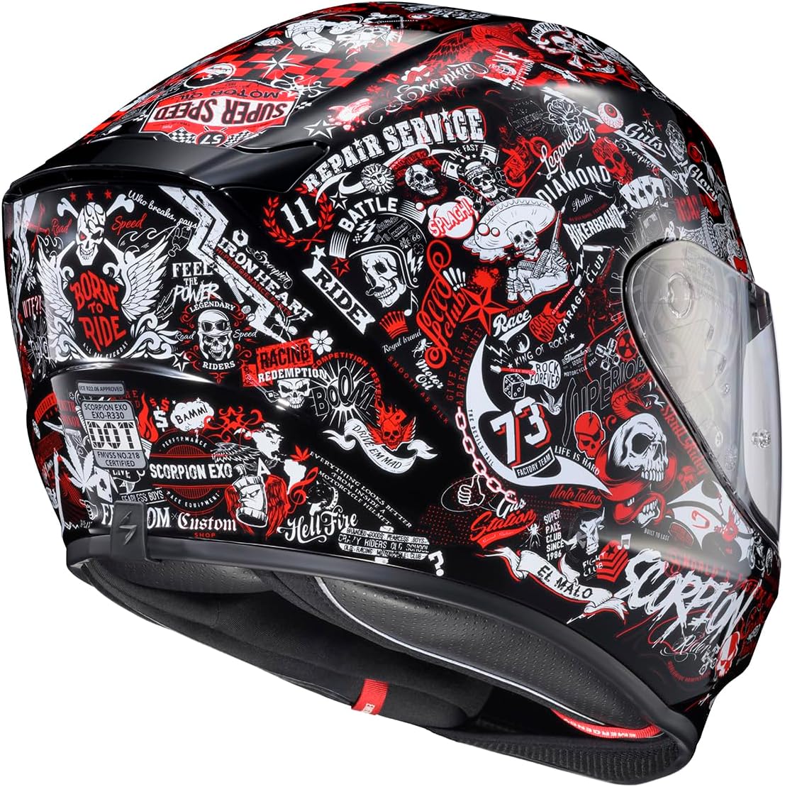 ScorpionEXO R330 Full Face Motorcycle Helmet
