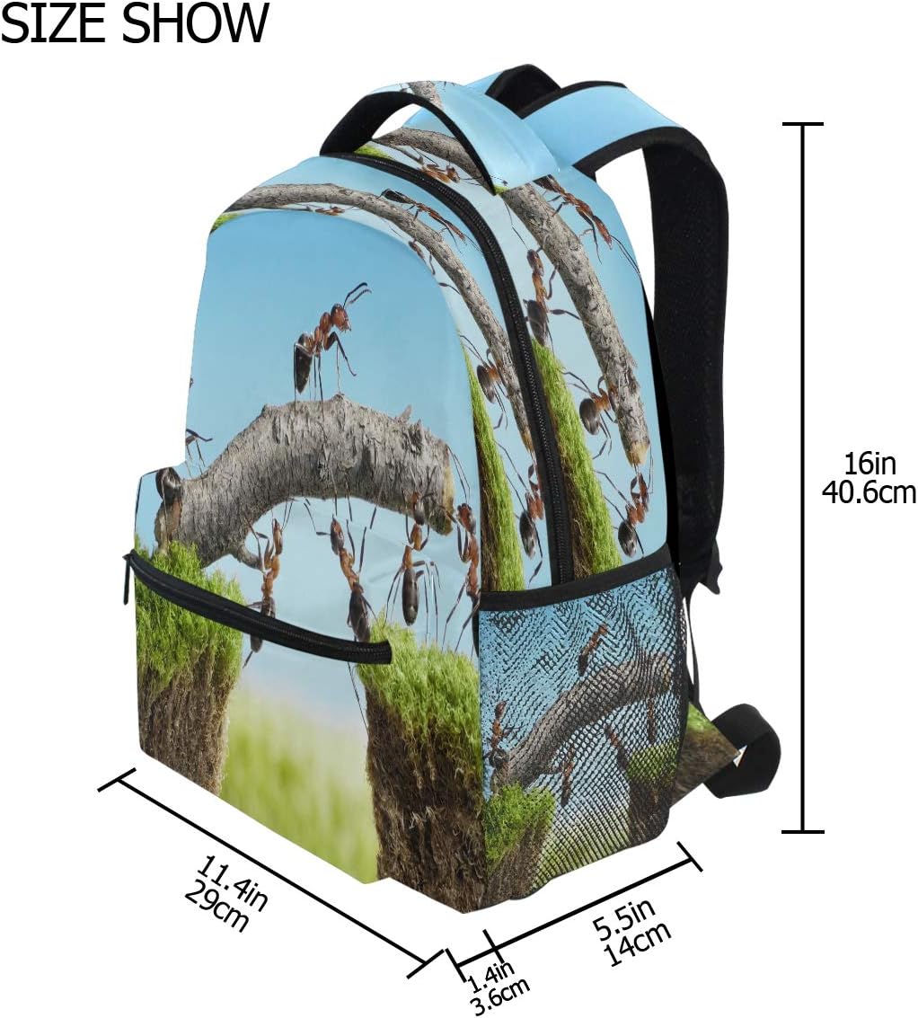 Blueangle Ice Cream Backpack for Girls, Cute School Laptop Backpack