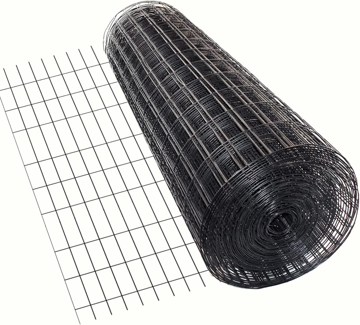 8' x 100' Welded Wire 14 Gauge Before PVC Coating 2" x 4" Mesh