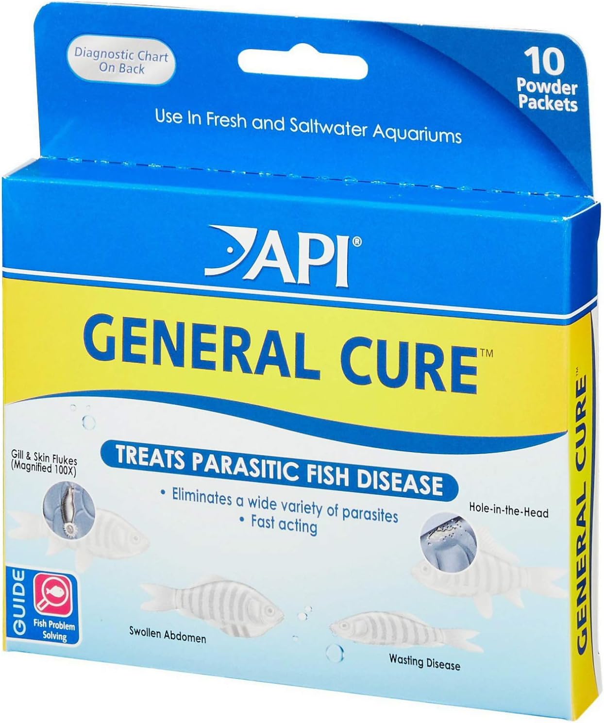 API General Cure Powder Packets, 10 Count, 6 Pack
