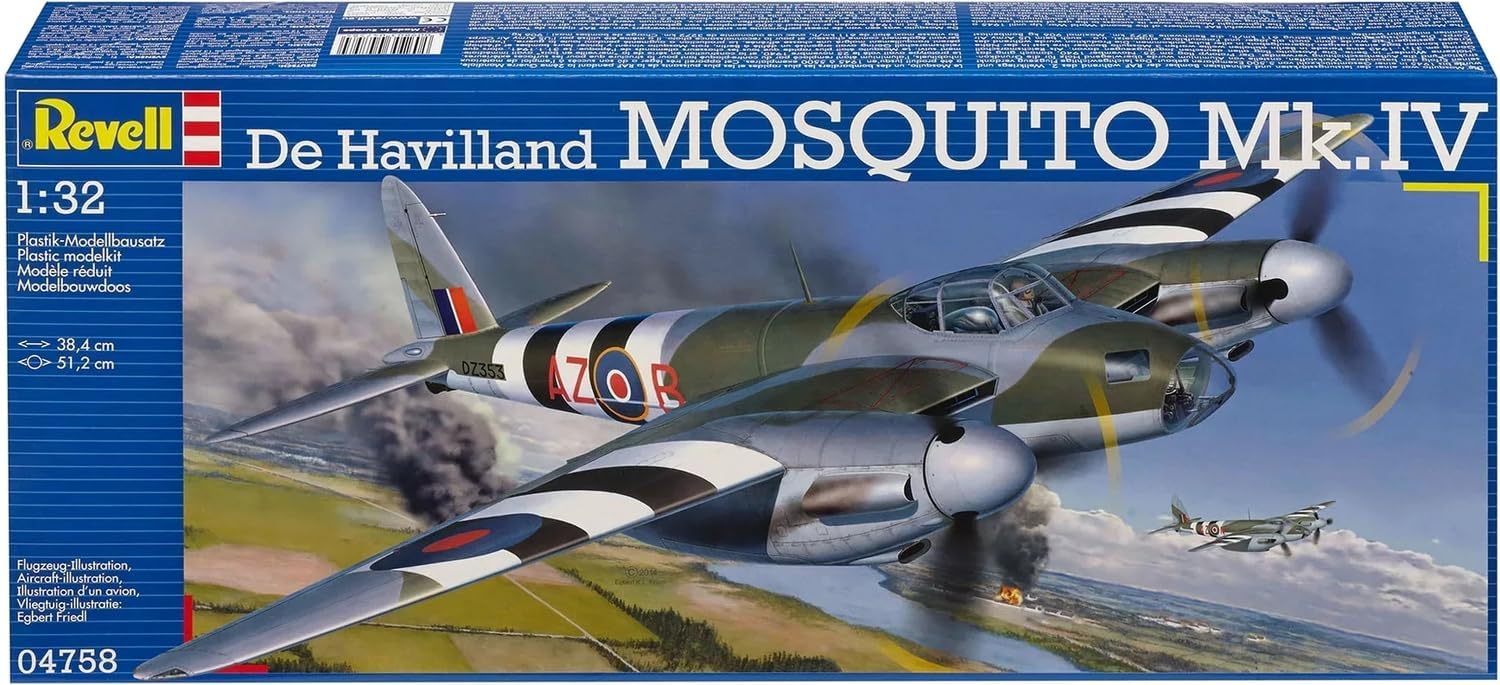 Revell 04758 De Havilland Mosquito Mk IV Airplane Kit