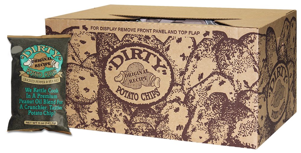 Dirty Chips Jalapeno Heat, 2-Ounce (Pack of 25)
