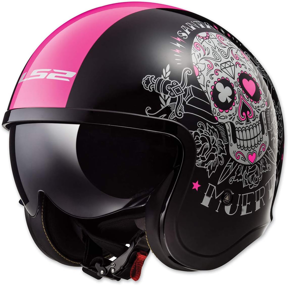 LS2 Helmets Open Face Spitfire Helmet
