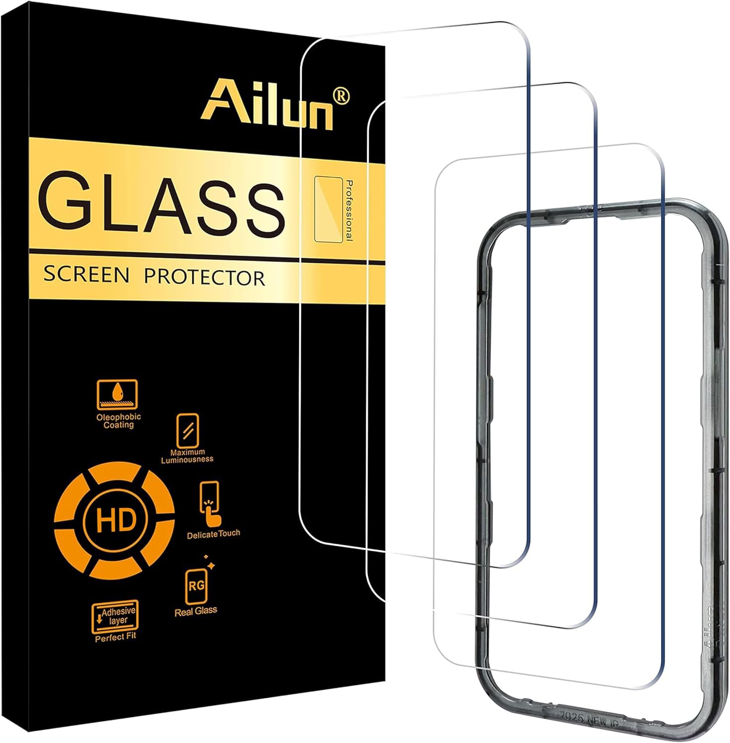 Ailun 3 Pack Screen Protector for iPhone 12 Mini 2020