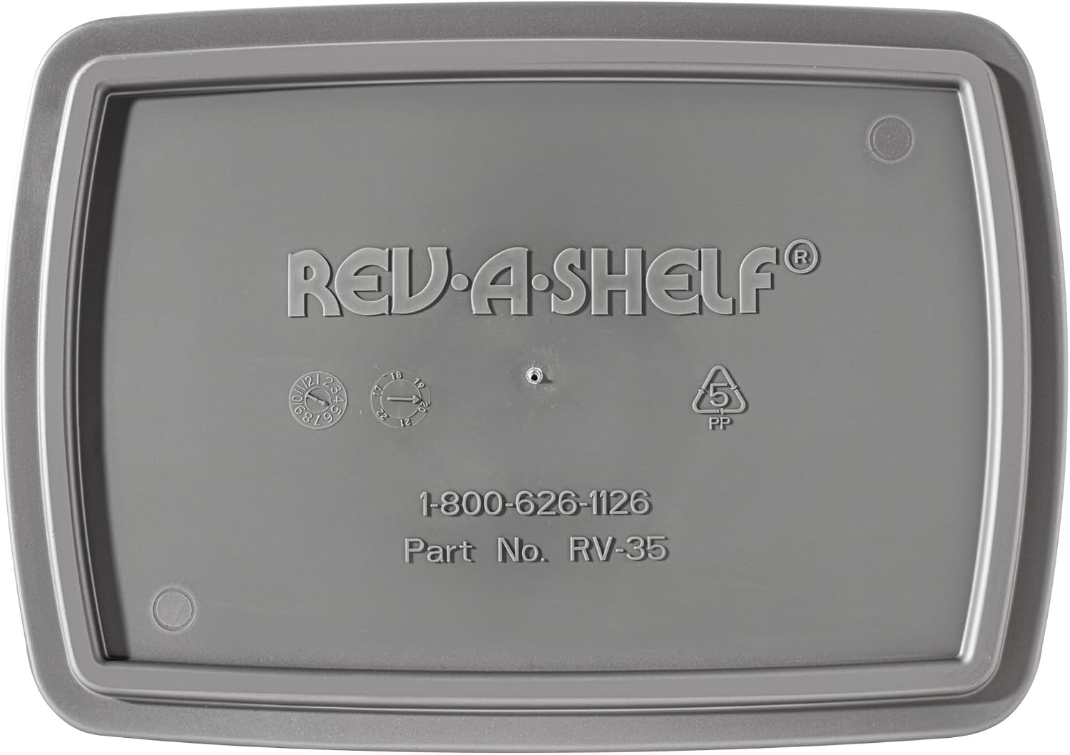 Rev-A-Shelf 35 qt. Polymer Replacement Waste Container (Champagne)