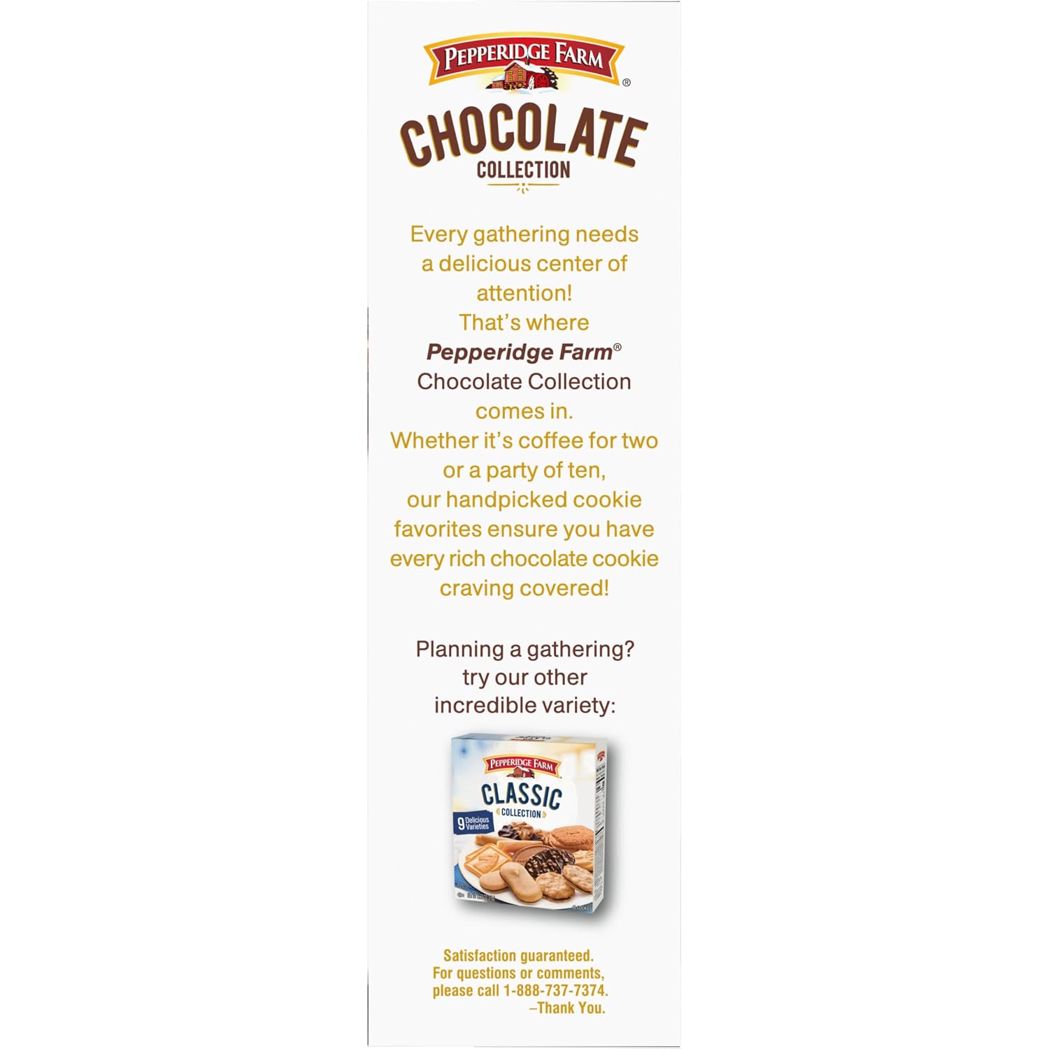 Pepperidge Farm Assorted Collection of 7 Chocolate Cookies, 13 Oz