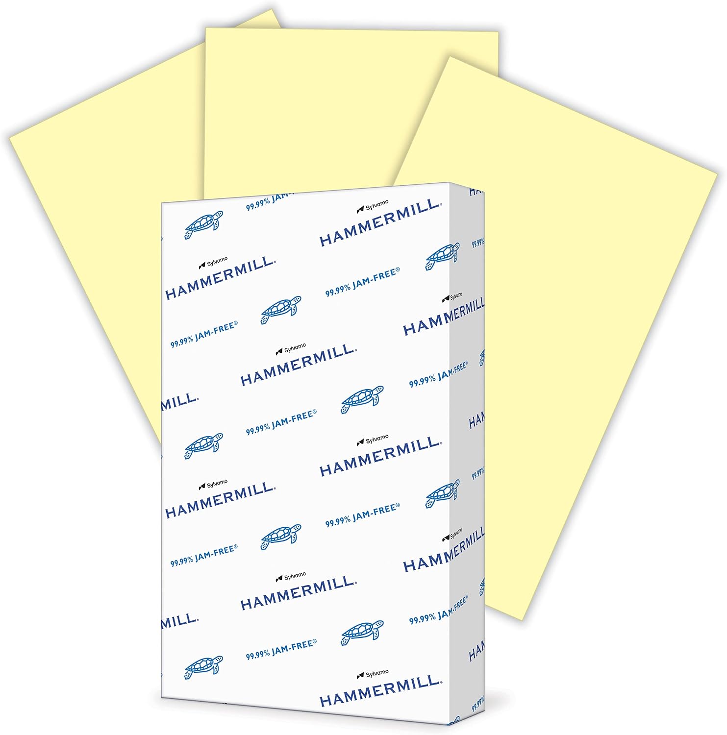 Hammermill Colored Paper, 20 lb Blue Printer Paper, 8.5 x 11 - Made in the USA, Pastel Paper, 103309R - 1 Ream (500 Sheets)