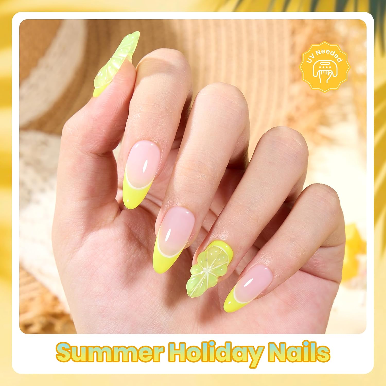 Beetles Green Gel Polish Set, 6 Colors Misty Forest Collection