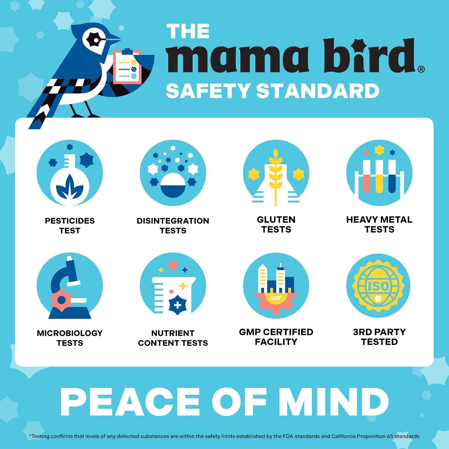 Mama Bird - Award-Winning Kids Multi+ Liquid Vitamins (31 Servings) Tropical - Active Methylated Vitamins, Kids Multivitamin - Organic Superfoods, Enzymes - Vegan, Gluten Free, Non GMO - 16 fl oz