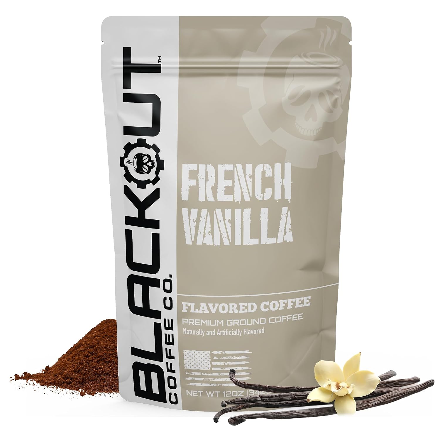 Blackout Coffee Blueberry Crumble Ground Coffee, Medium Roast, 12 oz