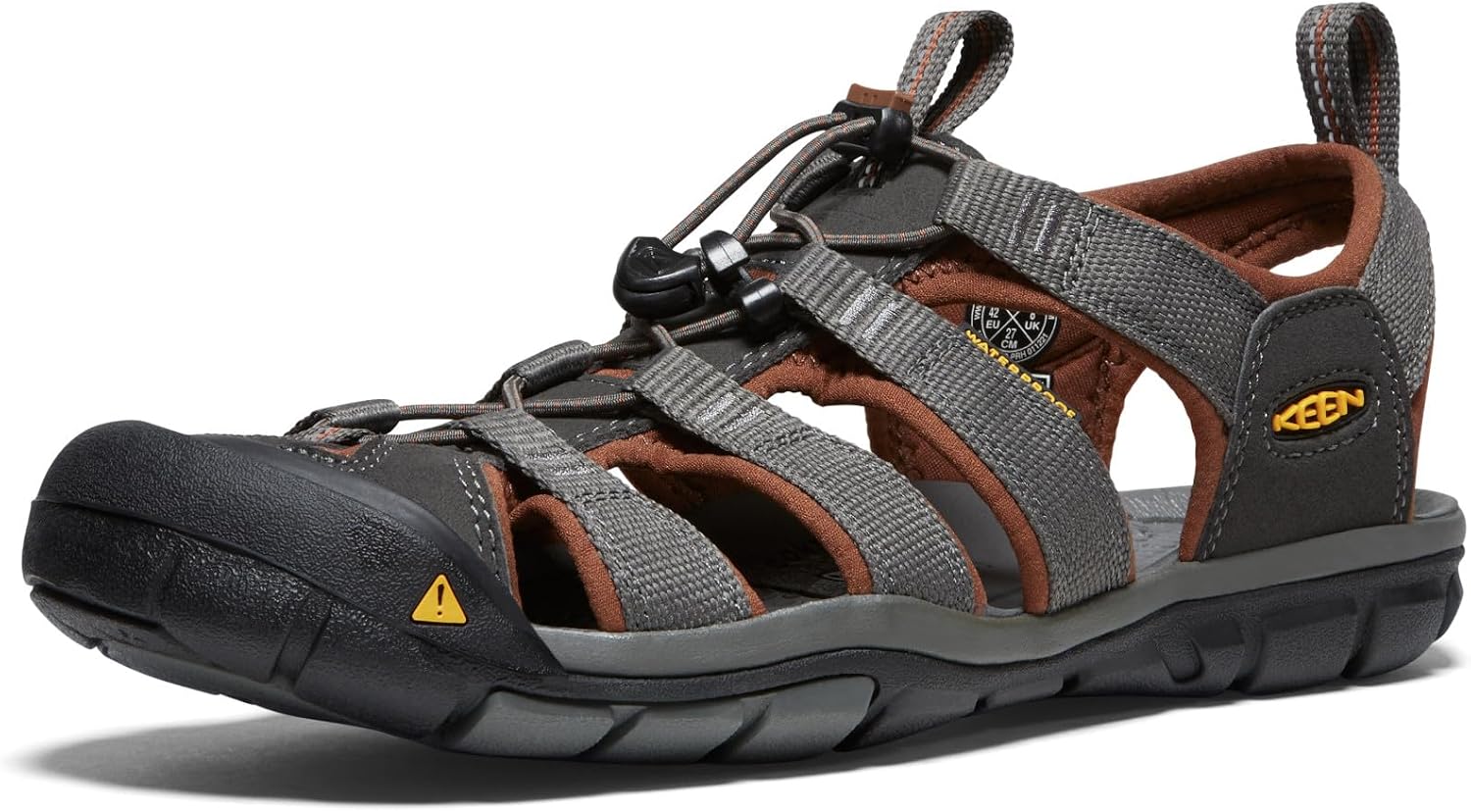 KEEN Men's Clearwater CNX Closed Toe Lightweight Adventure Hiking and Water Sandals