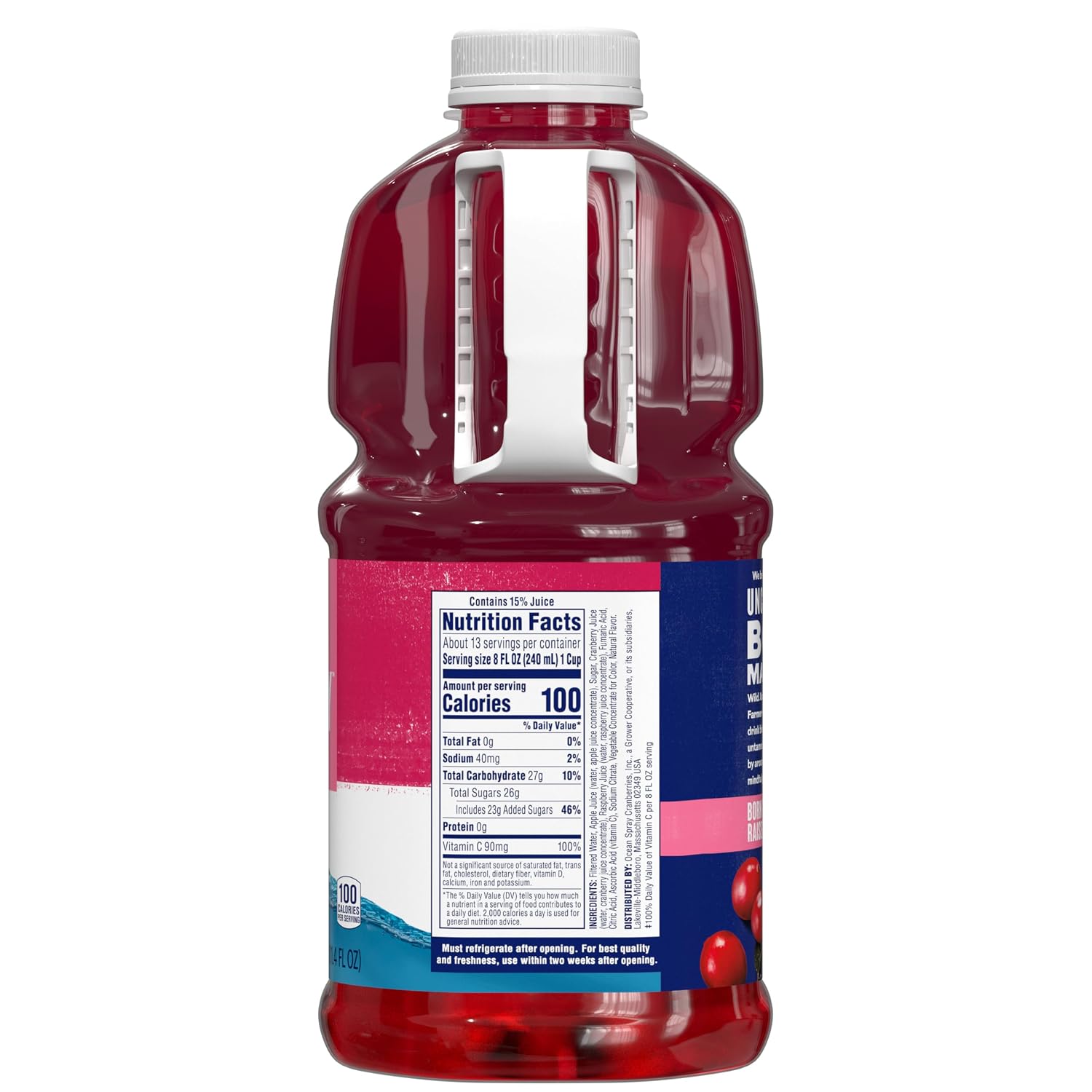 Ocean Spray® Cran-Raspberry® Cranberry Raspberry Juice Drink, 101.4 Fl Oz Bottle