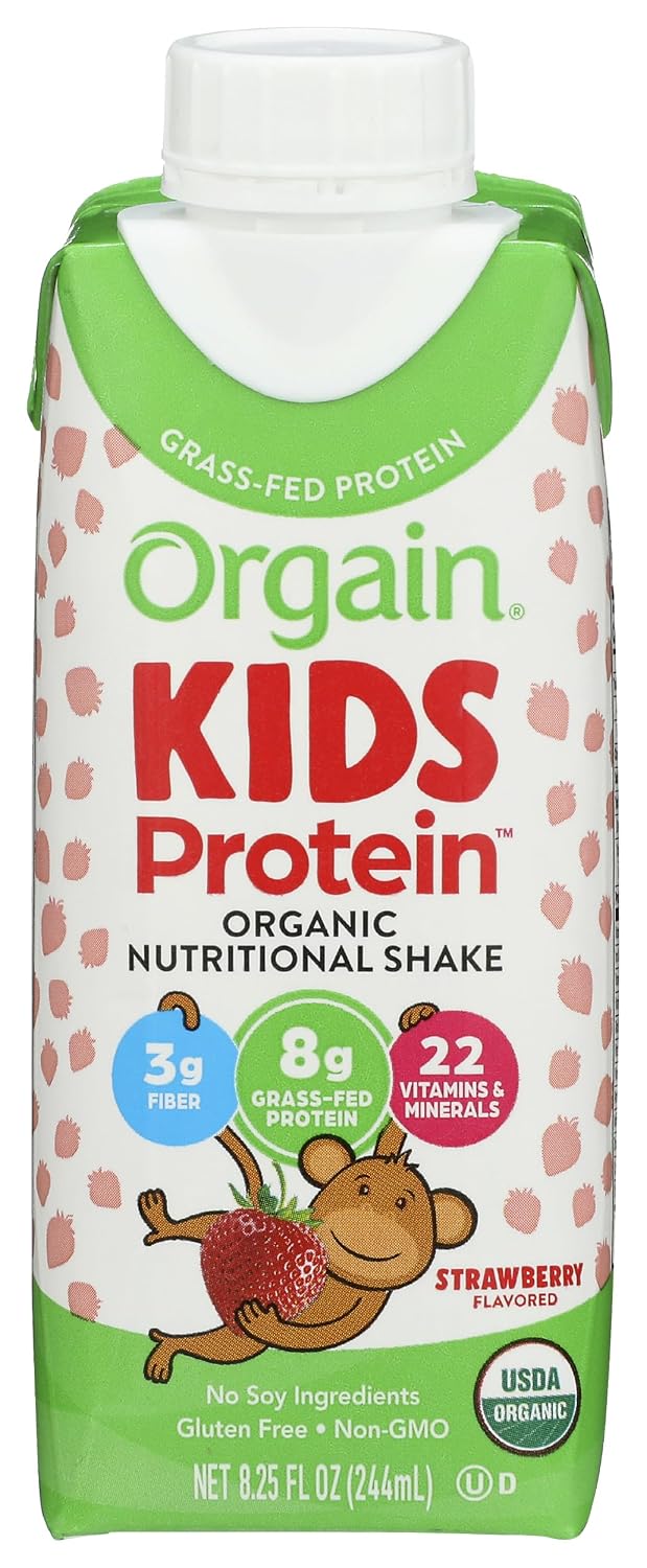 ORGAIN Organic Creamy Chocolate Fudge Drink, 11 FZ