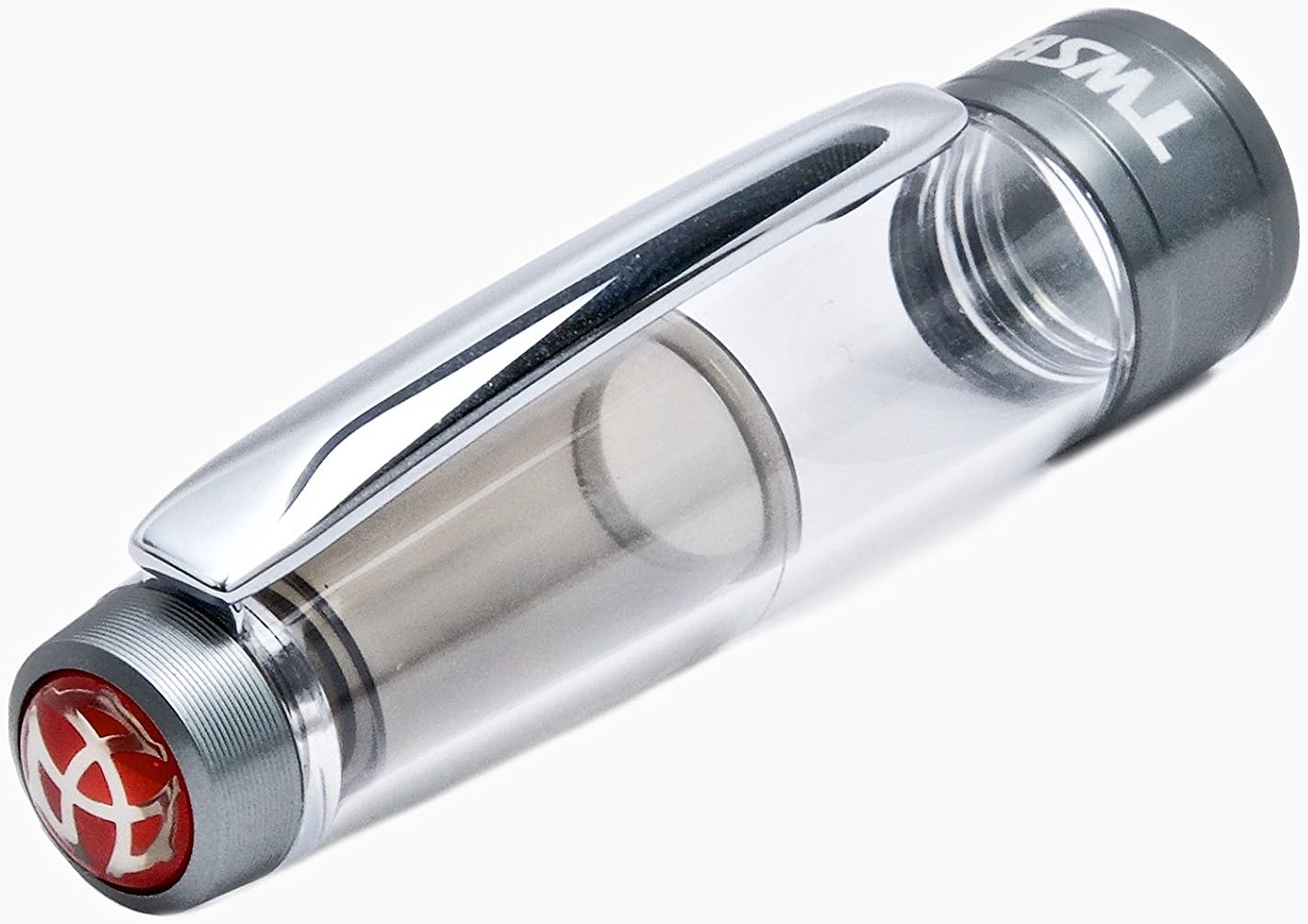 TWSBI Diamond 580ALR Nickel Gray Fountain Pen Nib F