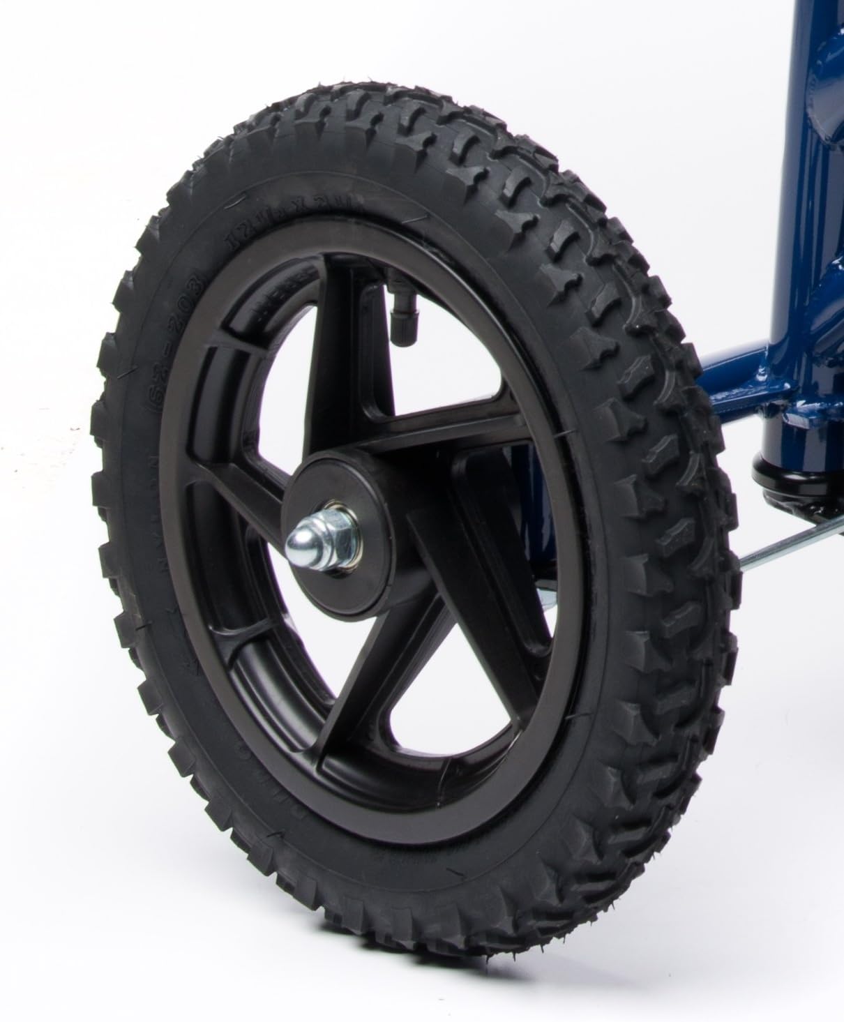 KneeRover Knee Walker 12 inch Replacement Pneumatic Wheel for All Terrain Knee Rover - Knee Scooter Accessory Part Includes Bearings Tire and Tube