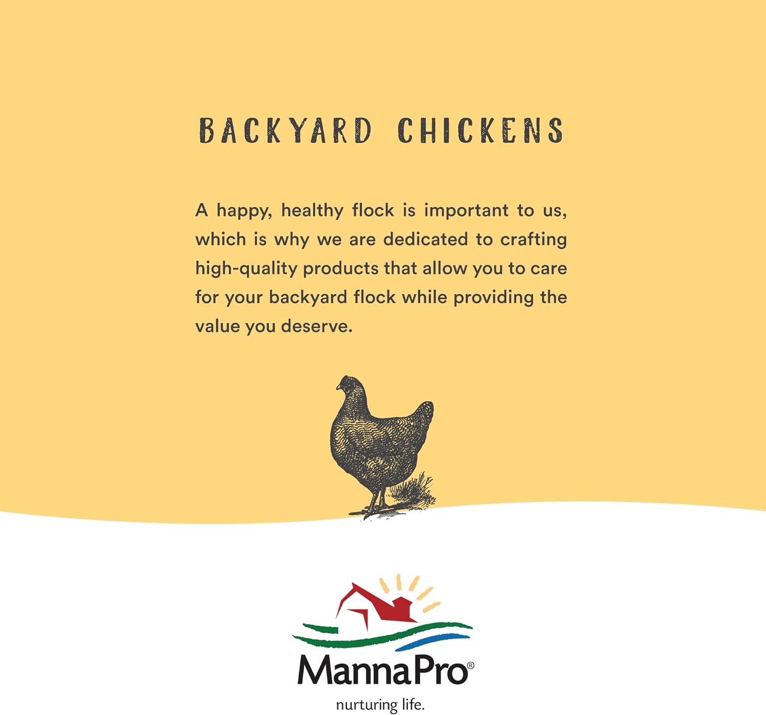 Manna Pro Layer Crumbles Chicken Feed, 16% Protein, Digestive Aid, 8 lb Bag | Complete Feed for Laying Hens, 16% Protein Formula, Added Probiotics, Supports Egg Production & Digestion