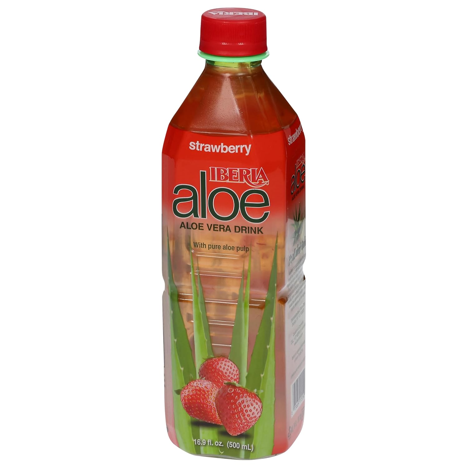 Iberia Aloe Vera Juice Drink, Pineapple, 16.9 Fl Oz (Pack of 24)