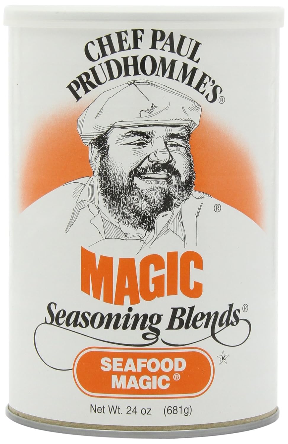 Chef Paul Seafood Magic Seasoning, 24-Ounce Canisters (Pack of 2)