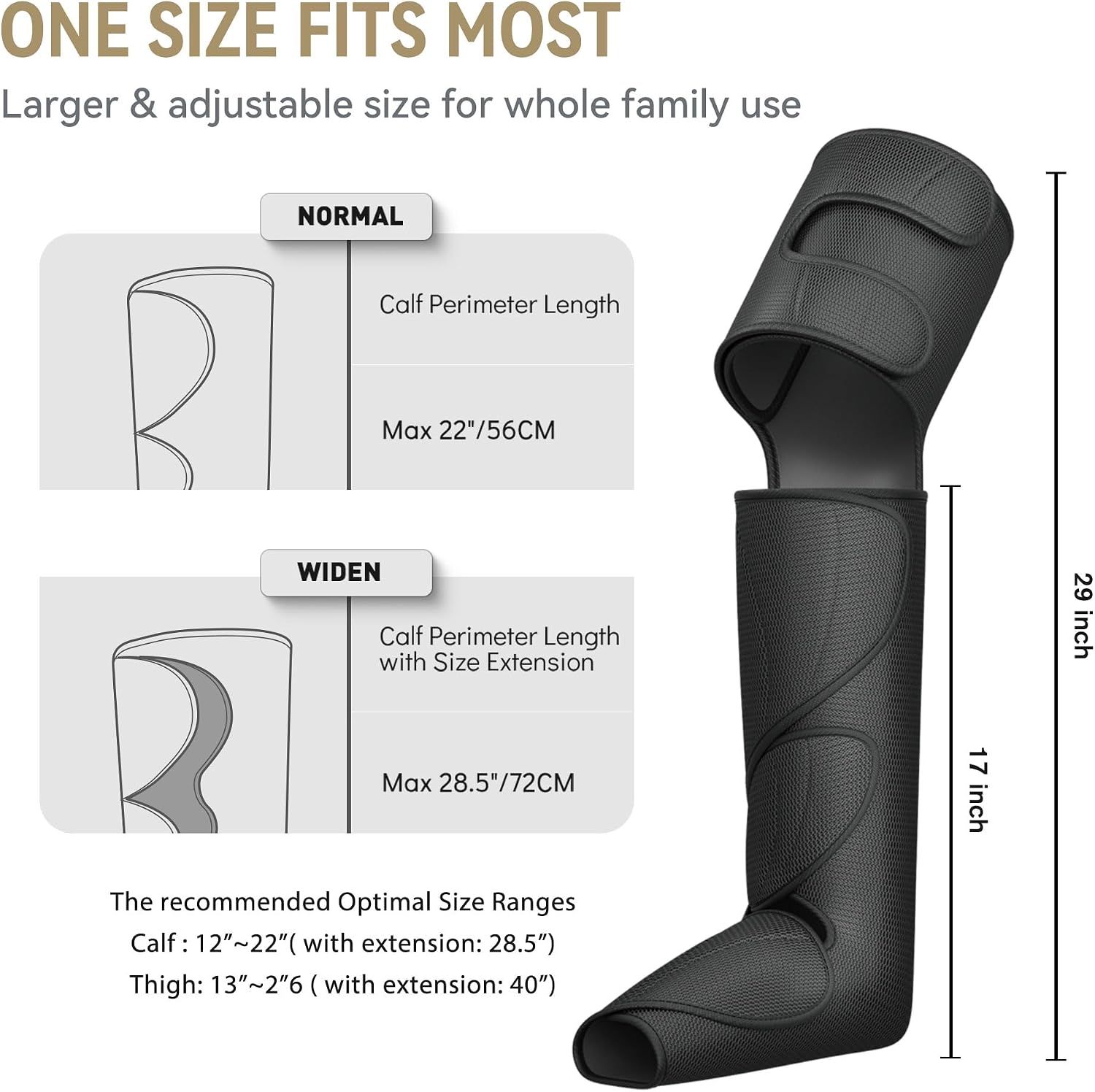 FIT KING Foot and Leg Massager for Circulation and Relaxation