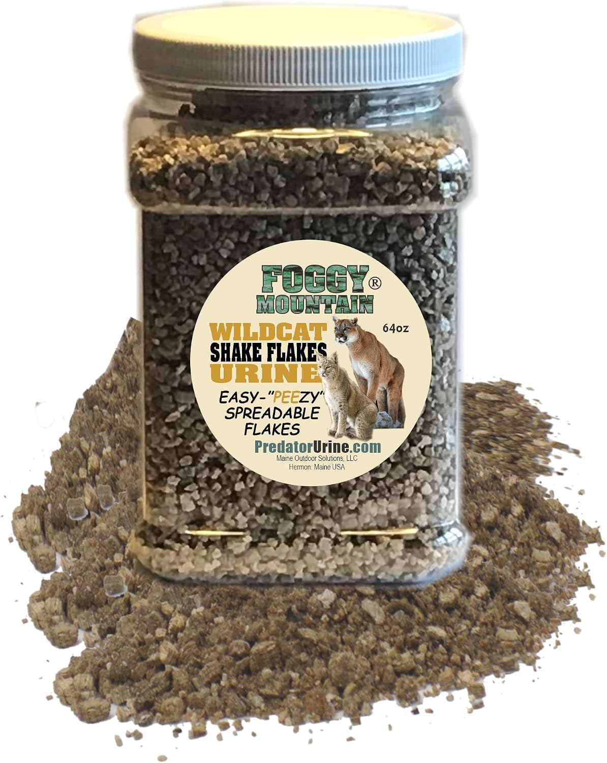 Urine Shake Flakes Natural Predator Scent Outdoor