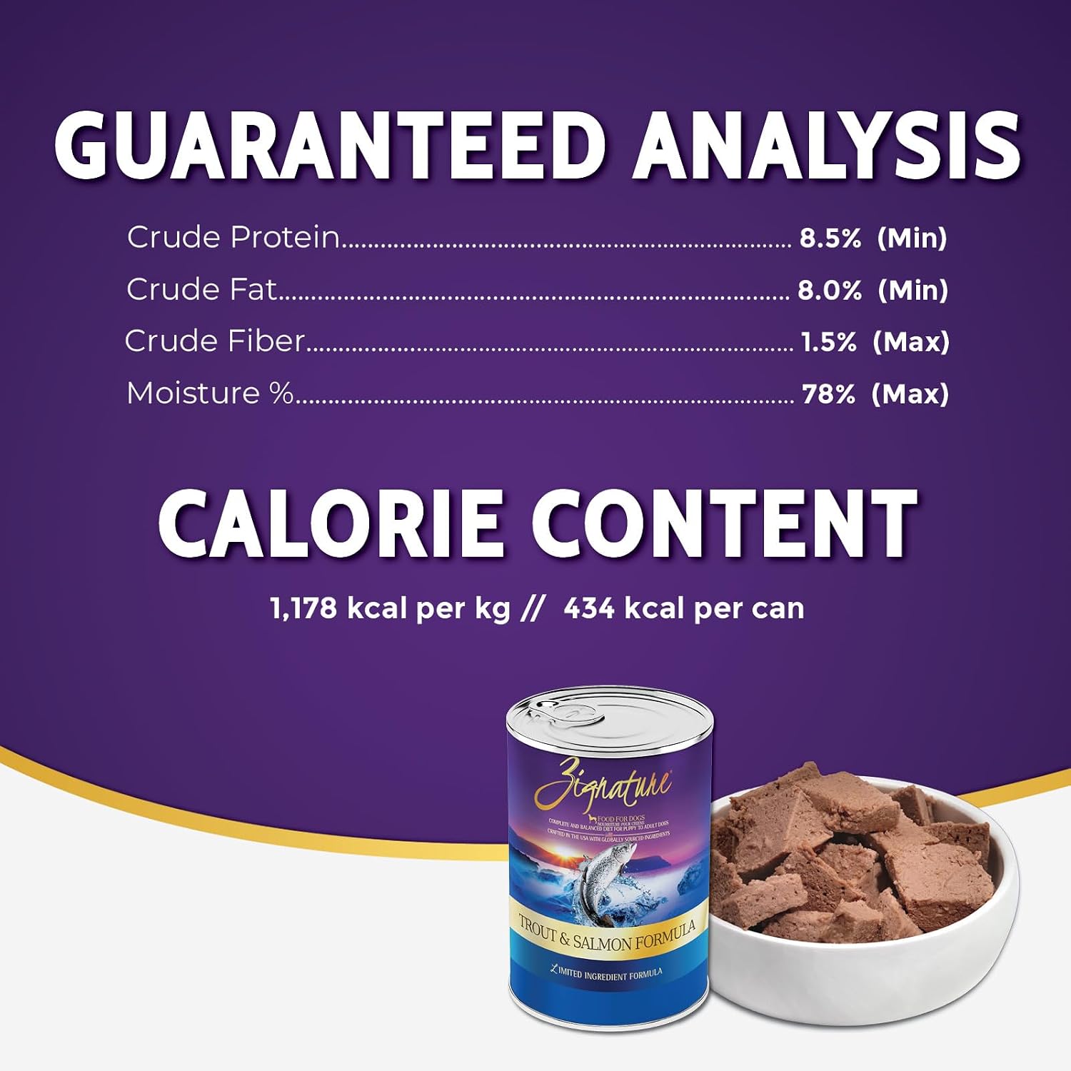 Zignature Turkey Formula Grain-Free Wet Dog Food 13oz, case of 12