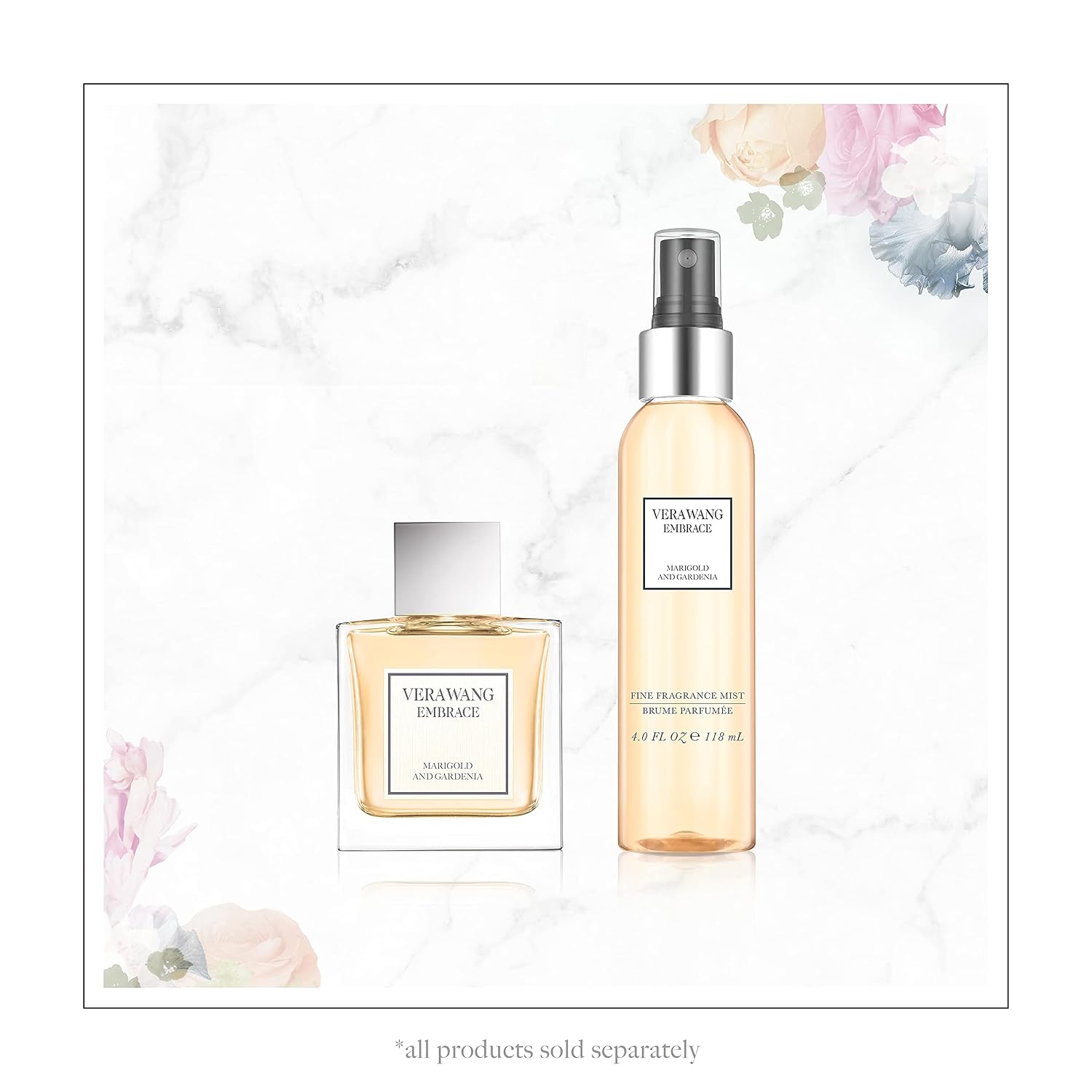 Vera Wang Embrace Body Mist Spray for Women, Green Tea & Pear Blossom, 8 Fluid Oz |
