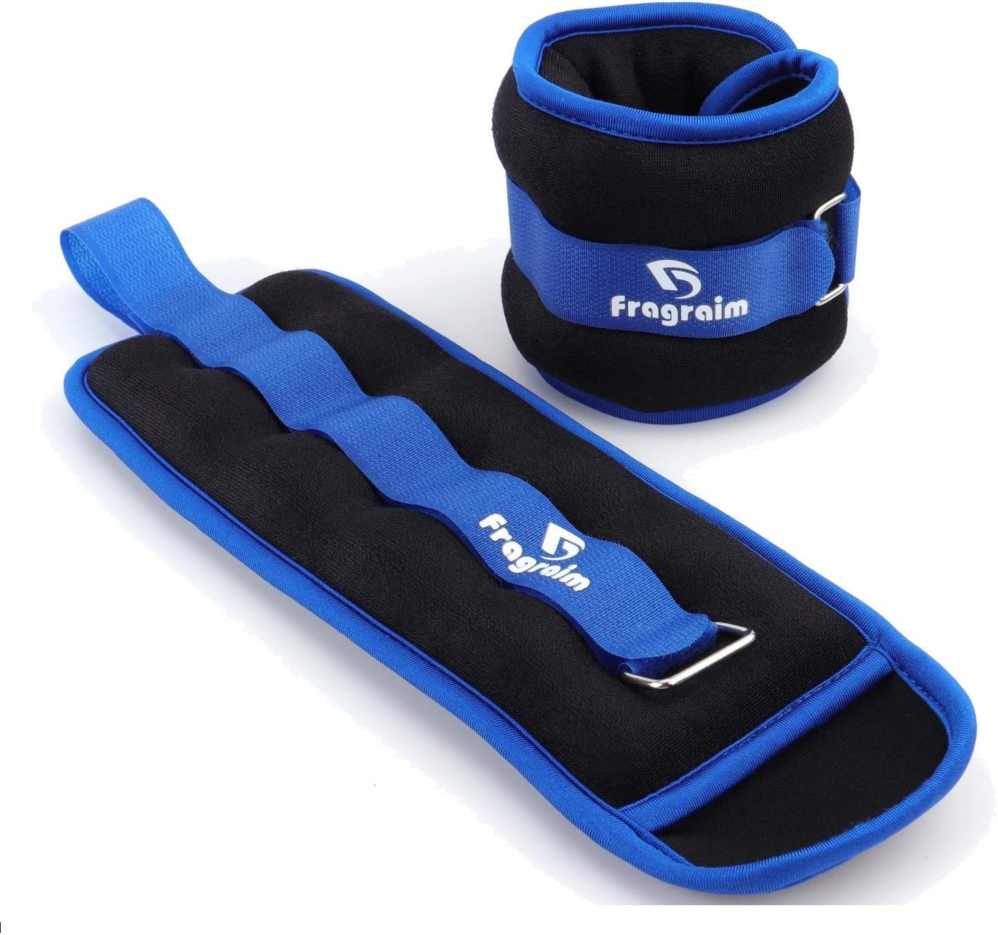 Ankle Weights for Women, Men and Kids - 1/2/3/4/6/8/10/12/15/20 LBS 1 Pair Strength Training Wrist/Leg/Arm Weight with Adjustable Strap for Jogging
