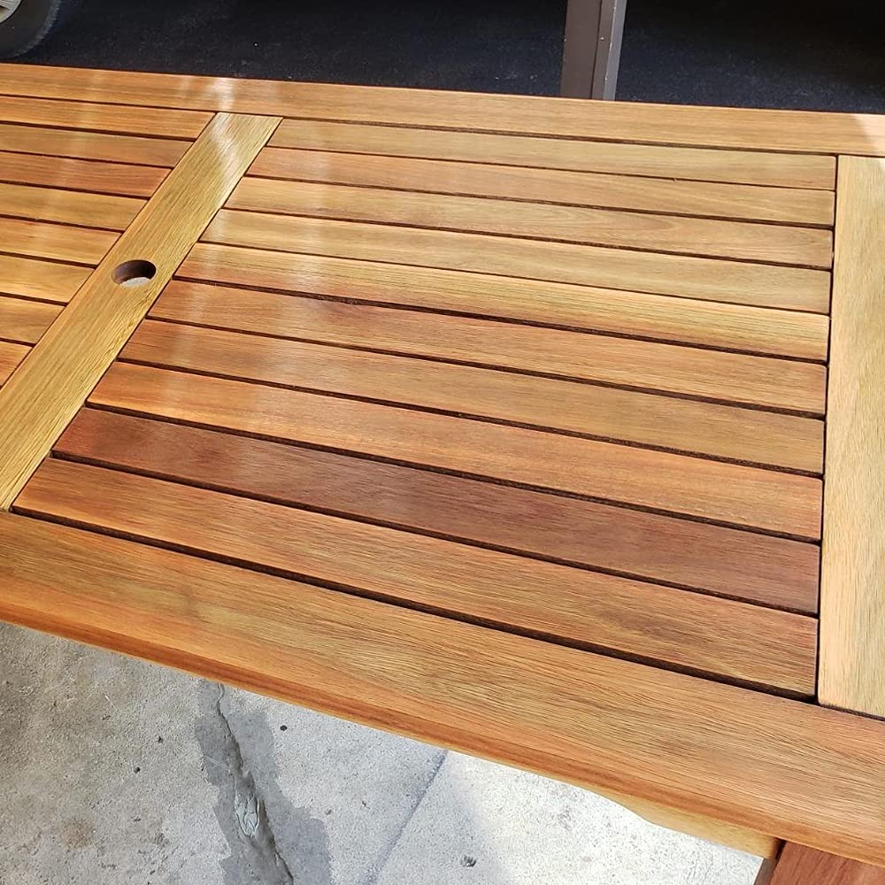 TotalBoat Teak Oil - Marine Wood Sealer Protects & Preserves Teak on Boats and Outdoor Furniture (1 Quart)