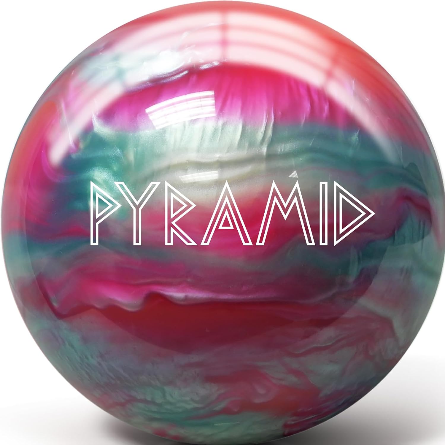 Pyramid Path Polyester Bowling Ball | Customizable with Basic Drilling Options - Great for Spare Shooting, League, Recreational, Straight Bowlers