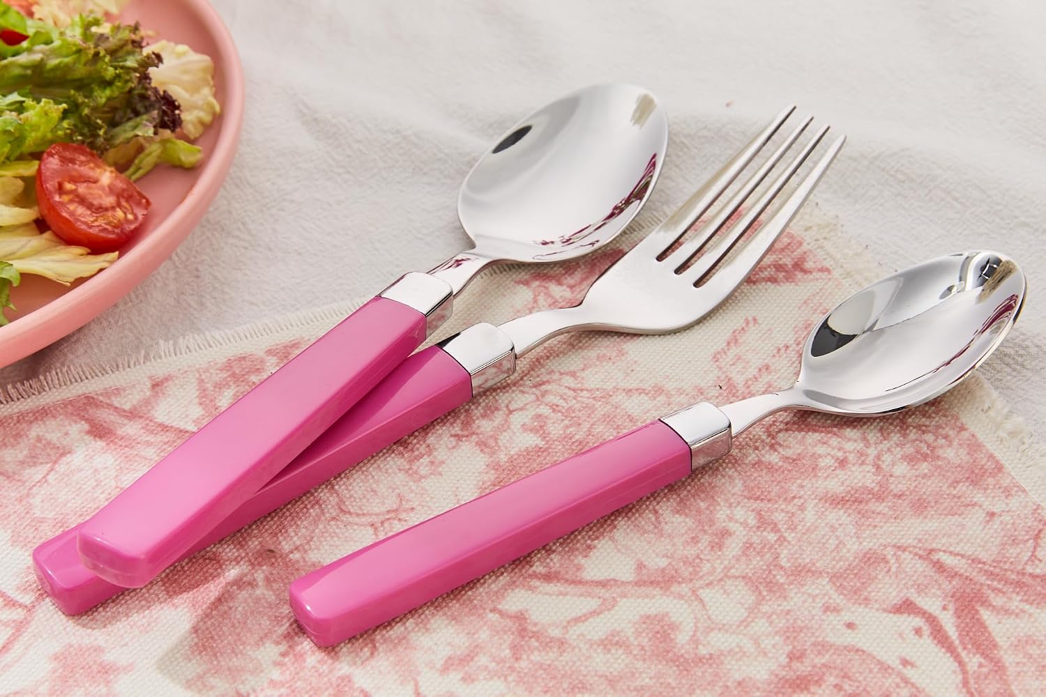 ANNOVA Silverware Set Stainless Steel Colorful Tableware Kitchen Flatware Set Utensils, Includes Dinner Knives, Forks, Spoons