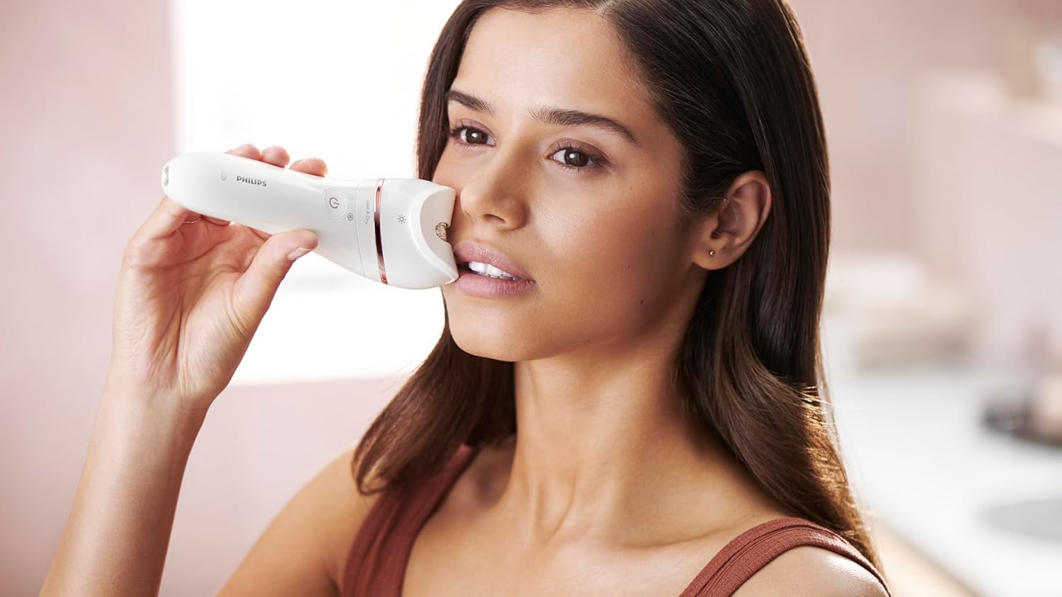 Philips Epilator Series 8000 for Women, with 3 Accessories, BRE700/04
