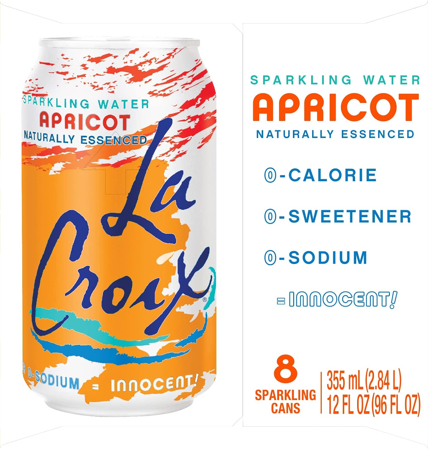 LaCroix Sparkling Water | Pineapple Coconut Flavor | 8-Pack | Naturally Essenced, Zero Calorie, Sodium Free | 12 Fl Oz Cans