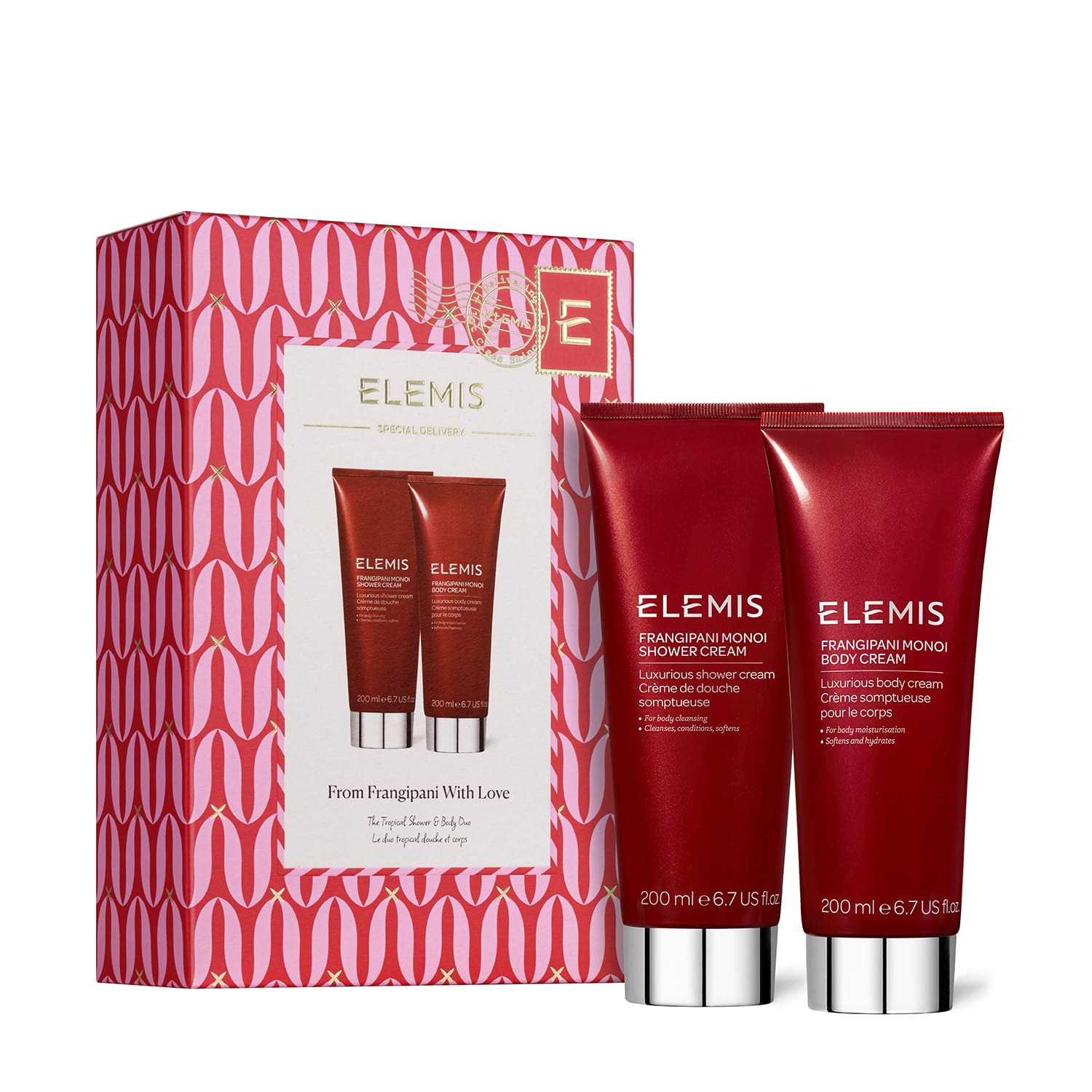 ELEMIS Frangipani Monoi Body Cream, Luxurious Body Cream