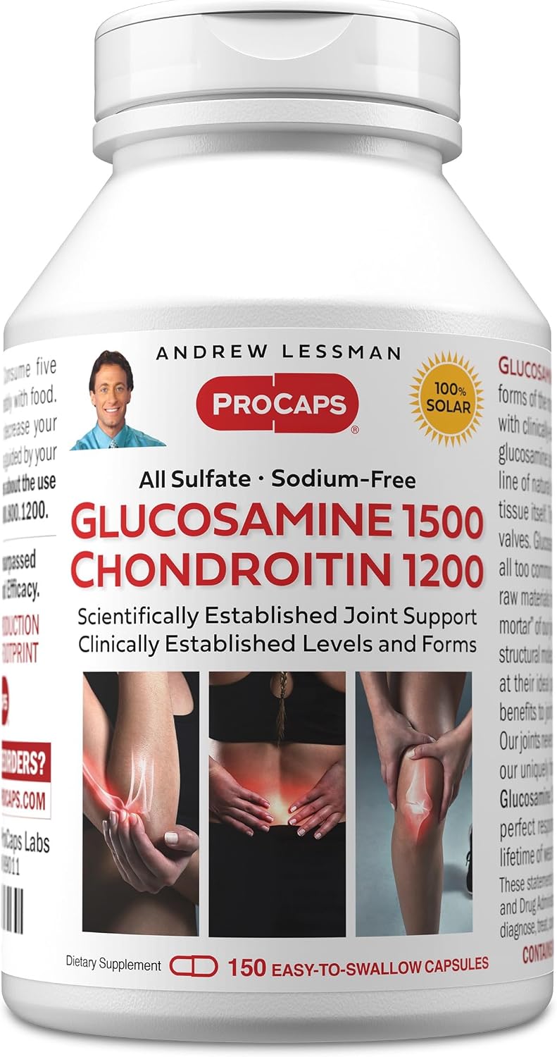 ANDREW LESSMAN Glucosamine 1500 Chondroitin 1200-75 Capsules