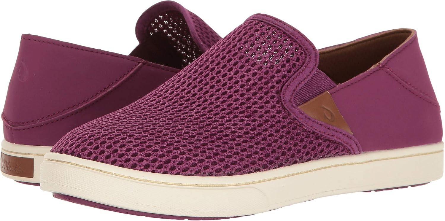OluKai Pehuea Women's Slip On Sneakers, Casual Everyday Shoes