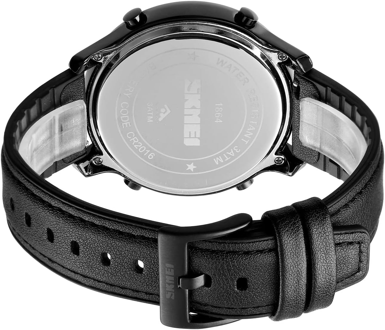 Gosasa Men Sport Watch Countdown Stopwatch Watch Mens Wrist Watch Waterproof LED Electronic Digital Male Watch 12/24 Hour Multifunctional Watch