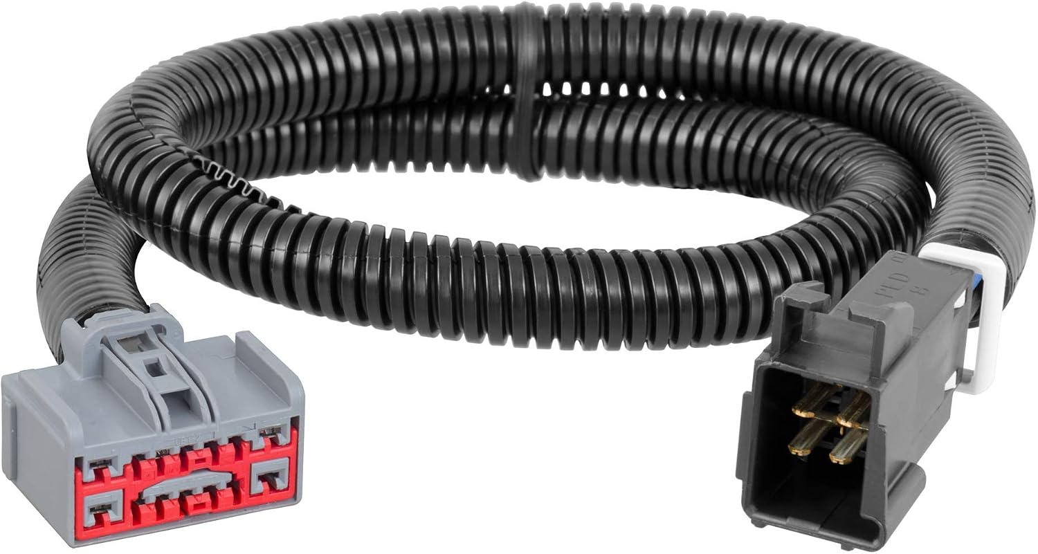 CURT 51525 Quick Plug Brake Controller Wiring Harness, Fits Select Cadillac, Chevrolet, GMC