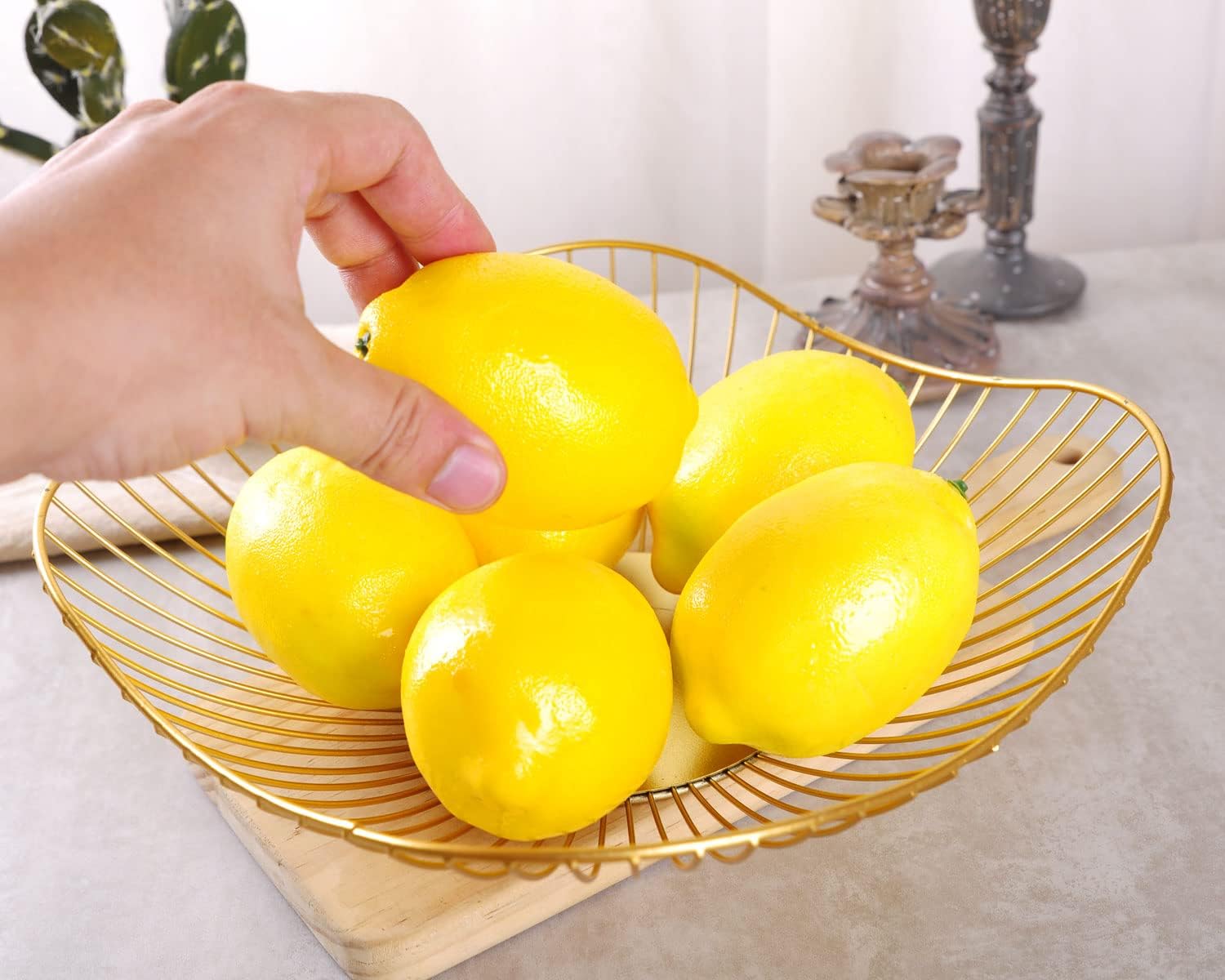 IBWell Short Curved-Edge Modern Creative Stylish Single Tier Dish