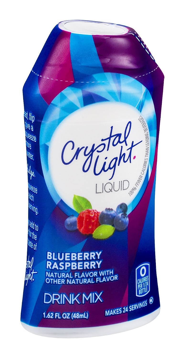 Crystal Light Drink Mix, 6 Pitcher Packets Concord Grape , 2.01 oz | for Flavorful Hydration and Shareable Refreshment Zero Sugar, Low Calorie No Caffeine