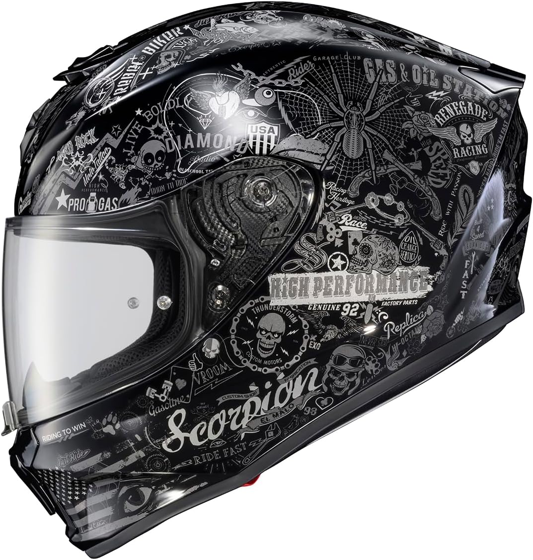 ScorpionEXO R330 Full Face Motorcycle Helmet