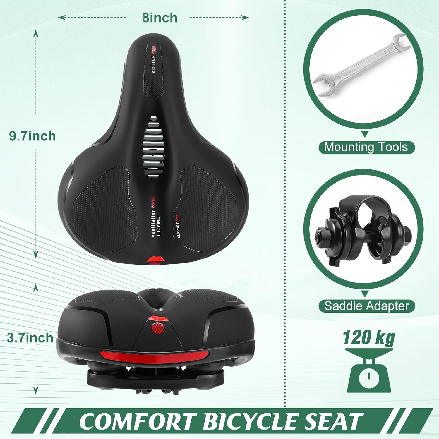 Bike Seat Saddle for Men Women Comfortable Replacement