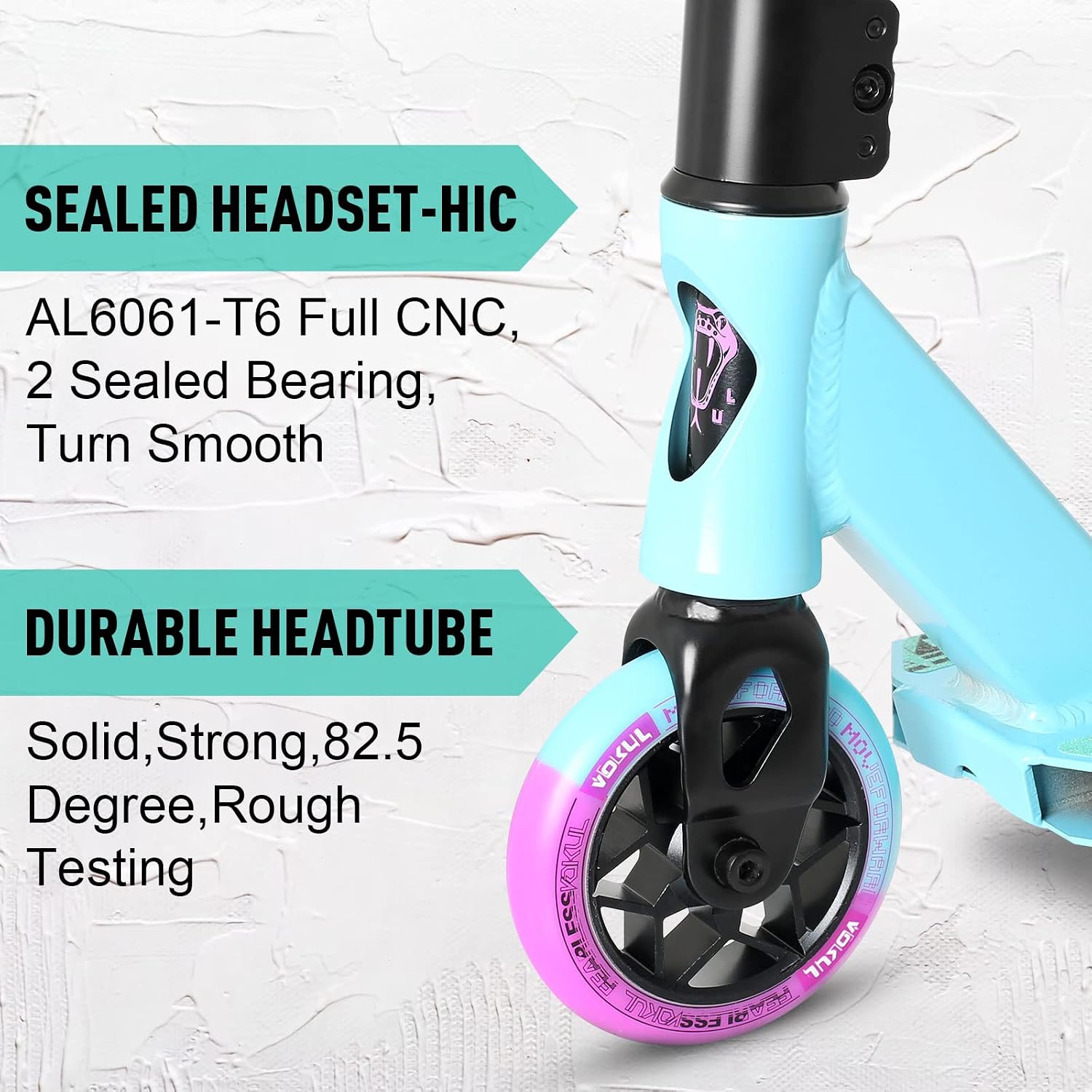 VOKUL K1 Pro Scooters - Stunt Scooter | Trick Scooter - Intermediate and Beginner Freestyle Scooter for Kids 8 Years and UP,Teens and Adults -Quality Kick Pro Scooter for Boys and Girls