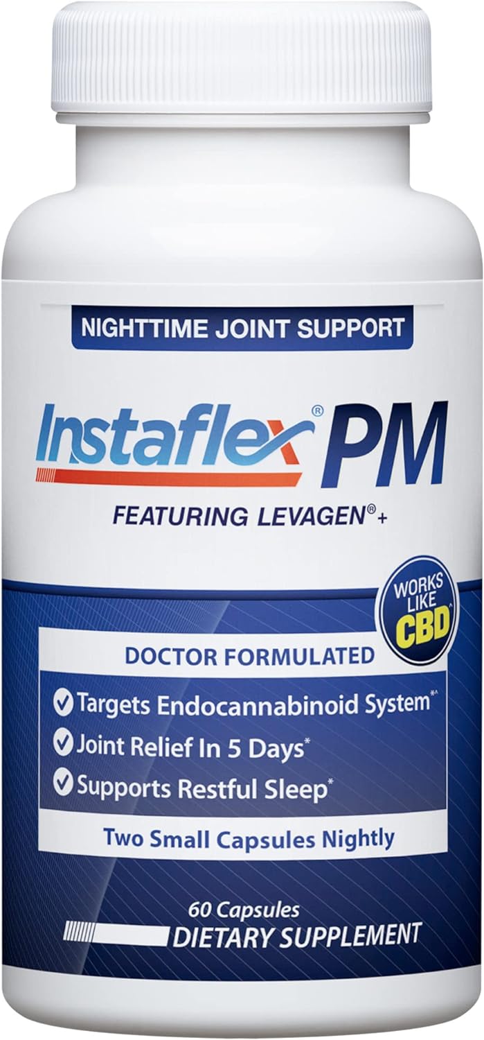 Instaflex PM Nighttime Joint Supplement, Mobility and Sleep Support, 60ct