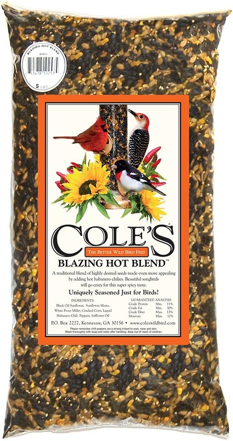 Cole's BH10 Blazing Hot Blend Bird Seed, 10-Pound