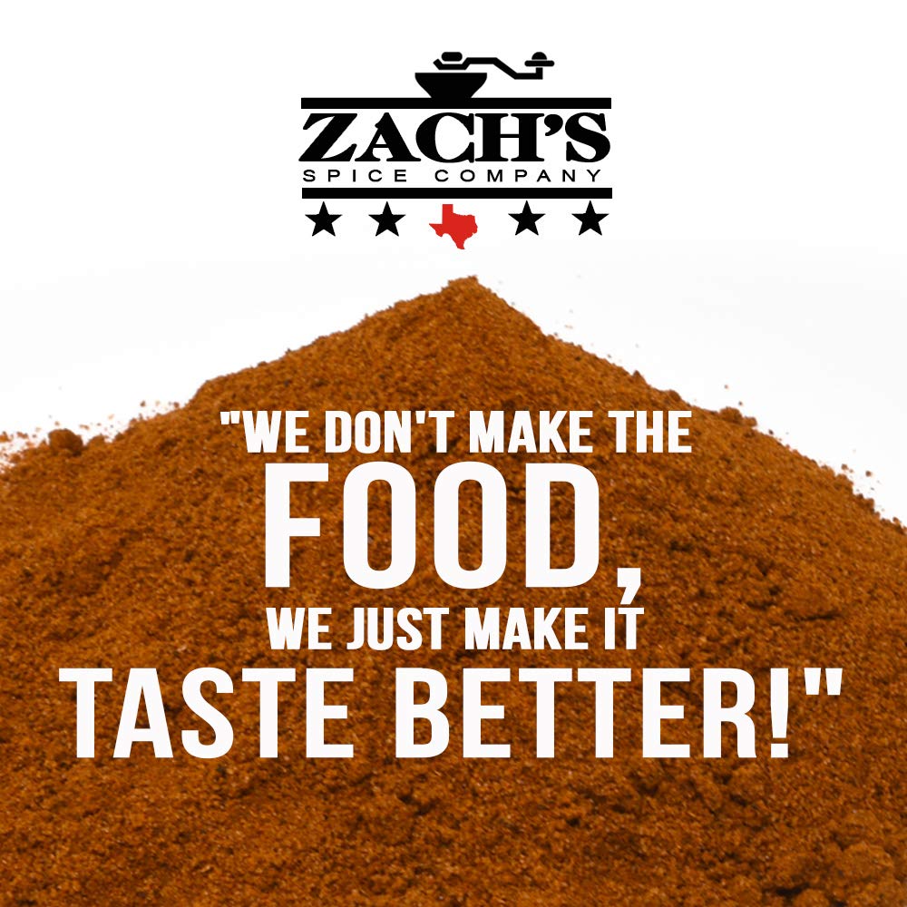 Zach's Original Style Bar-B-Que Brisket Rub - Championship Cook-off Winning Brisket Rub (Original Style Brisket Rub, 1 Pound)