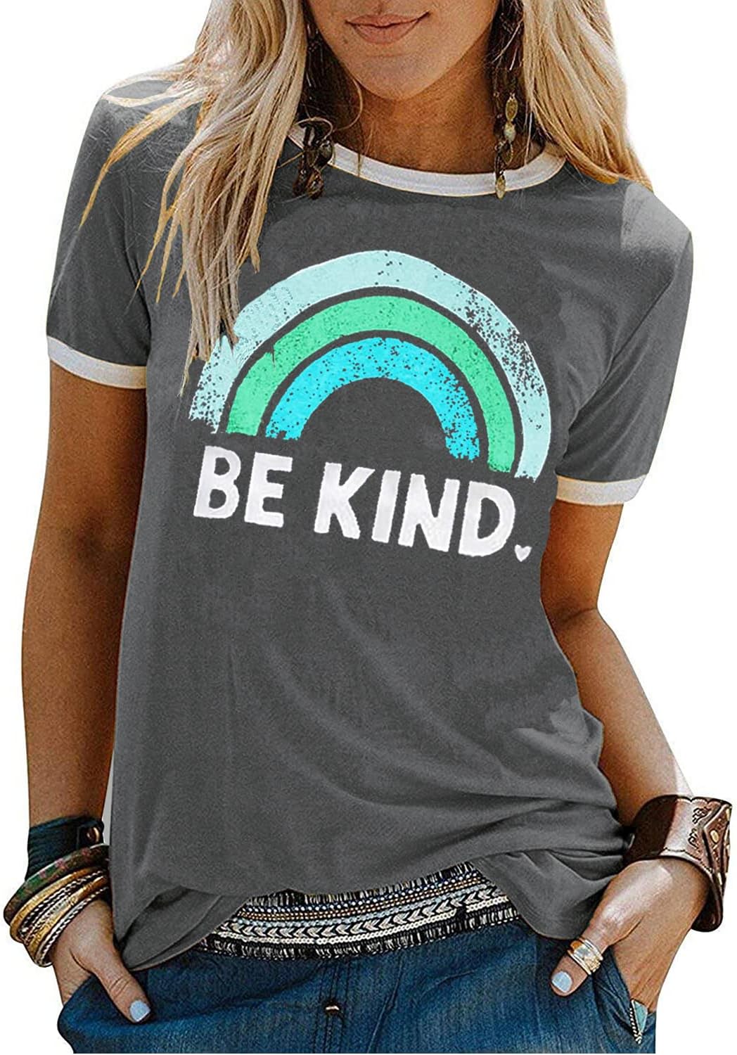 YEXIPO Graphic Tees for Women Short Sleeve Summer Tops Casual Cute T Shirts